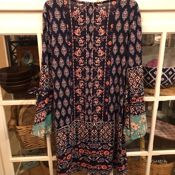 Angie Brand Boho Dress NWT - Picture 4 of 7